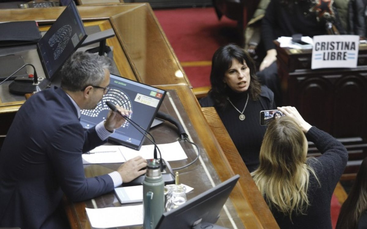 Escándalo: empujones e insultos entre diputados K y libertarios