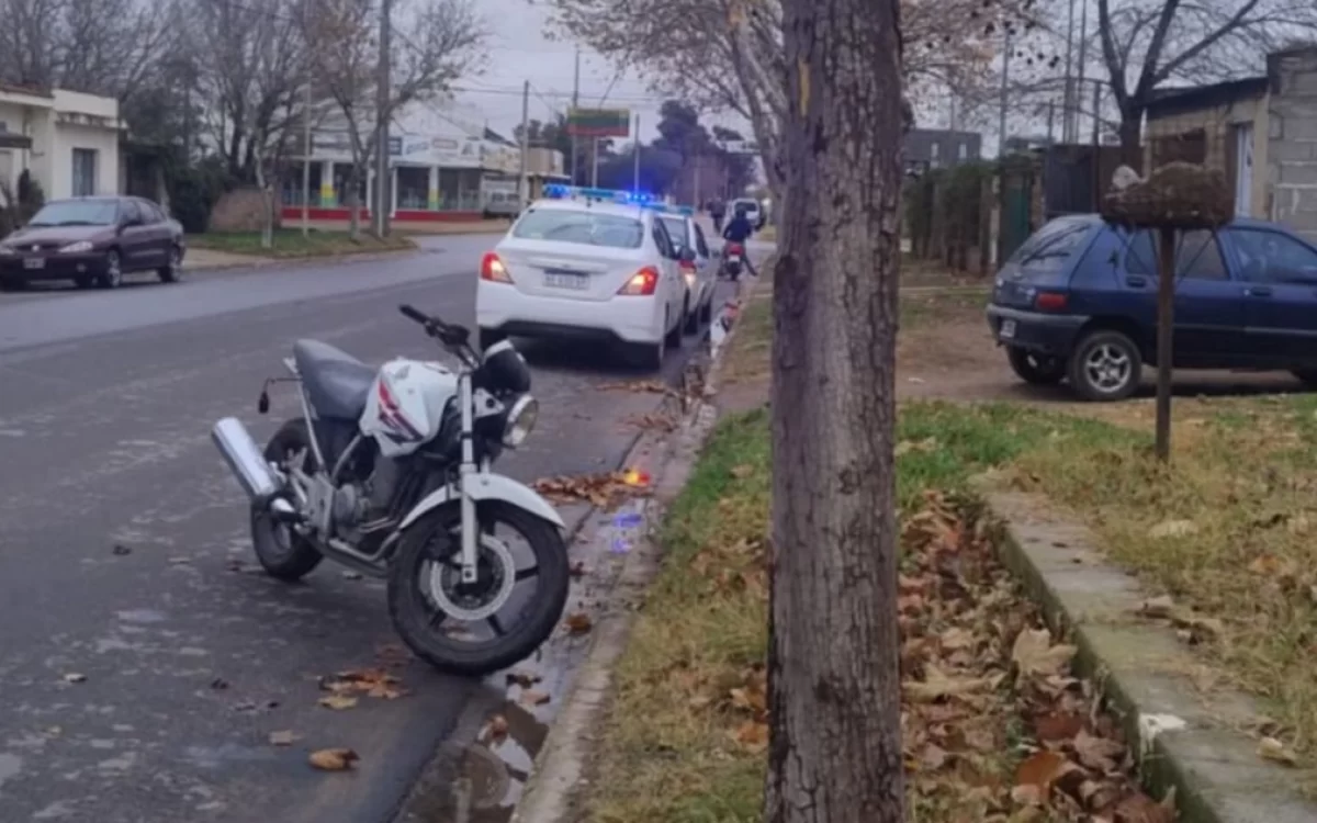 Realicó: robaron una moto pero después la abandonaron