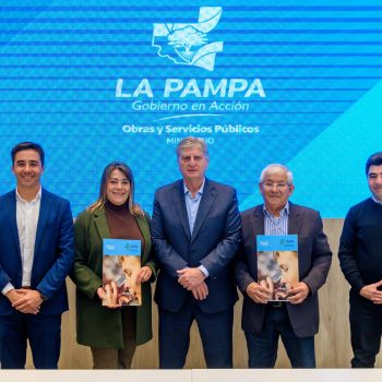 Ziliotto firmó convenios con Winifreda y Lagos para prevenir inundaciones